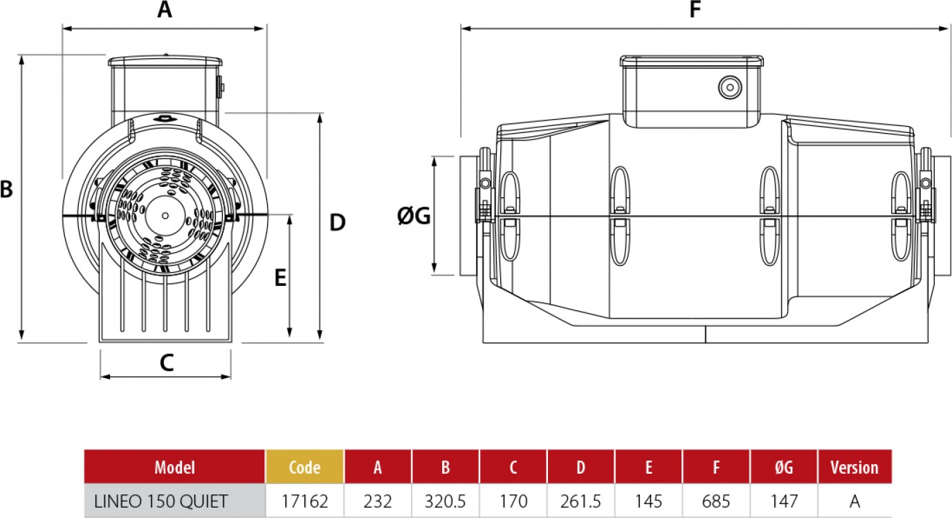 Prestige Bathroom Exhaust Kit 3 » Allvent Ventilation Products